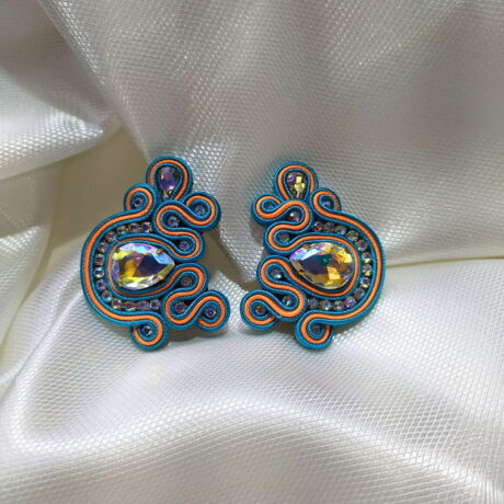 Aretes Soutache Ref. Amanda