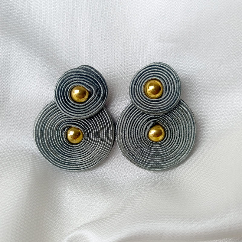 Aretes Soutache Ref. Eliza - Imagen 4