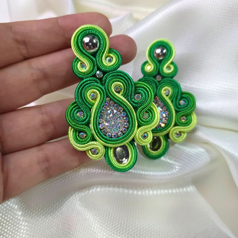 Aretes Soutache Ref. Radiante - Imagen 8
