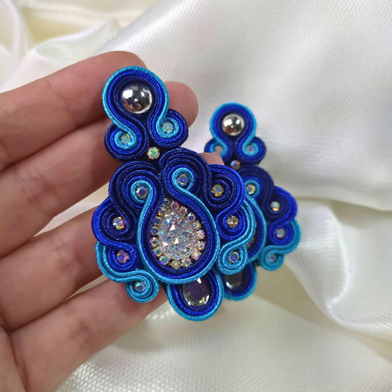 Aretes Soutache Ref. Radiante - Imagen 10