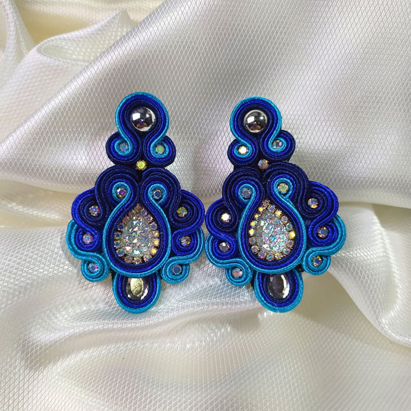 Aretes Soutache Ref. Radiante