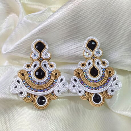 Aretes Soutache Ref. Sofía