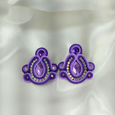 Aretes Soutache Ref. Julieta