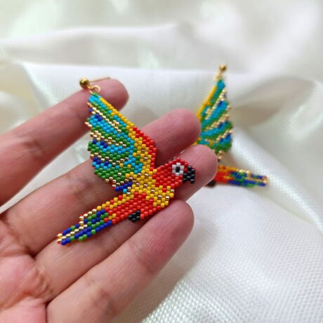 Aretes Miyuki Ref. Guacamaya